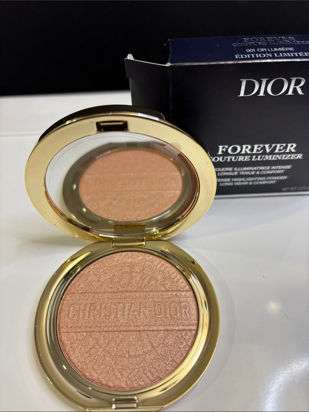 Dior Forever Couture Luminizer 001 OR Lumiere Limited Edition